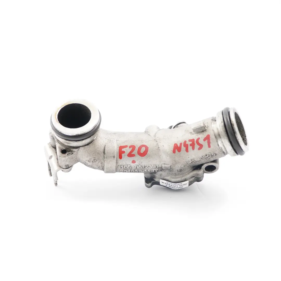N47S1 Connecting Tube Pipe Turbocharger BMW F10 F20 F30 125d 325d 525d - SKU 8512391 - Part number 8512391