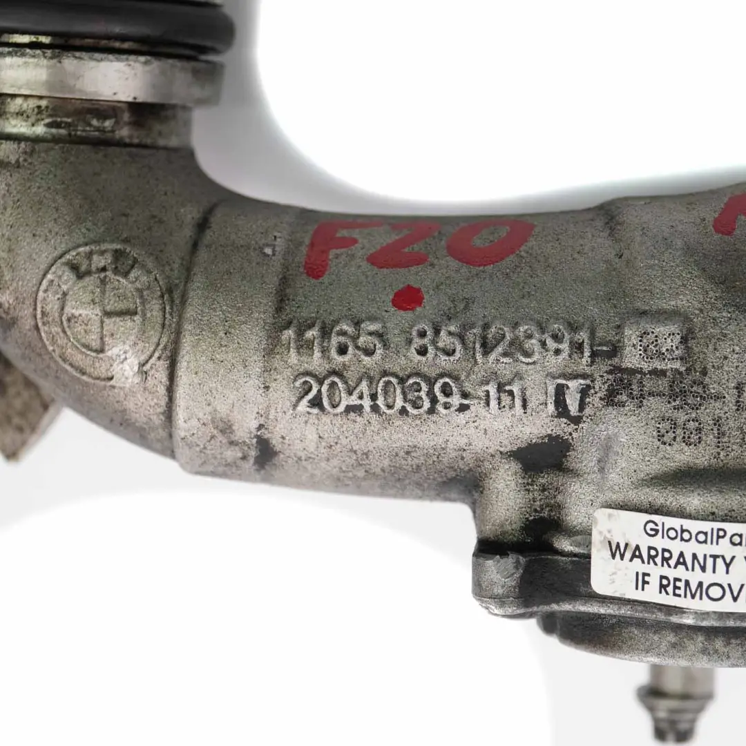 N47S1 Tubo Conexión Tubo Turbocompresor para BMW F10 F20 F30 125d 325d 525d con número de pieza 8512391 BMW F10 F20 F30 125d 325d 525d N47S1 Tubo Conexión Tubo Turbocompresor - SKU 8512391 - Número de pieza 8512391