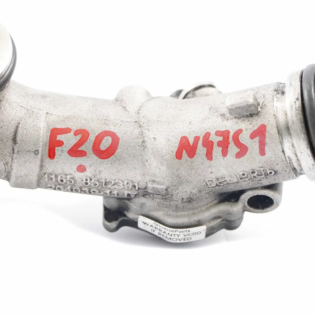 N47S1 tubo collegamento turbocompressore per BMW F10 F20 F30 125d 325d 525d con numero di parte 8512391 BMW F10 F20 F30 125d 325d 525d N47S1 tubo collegamento turbocompressore - SKU 8512391 - Numero di parte 8512391