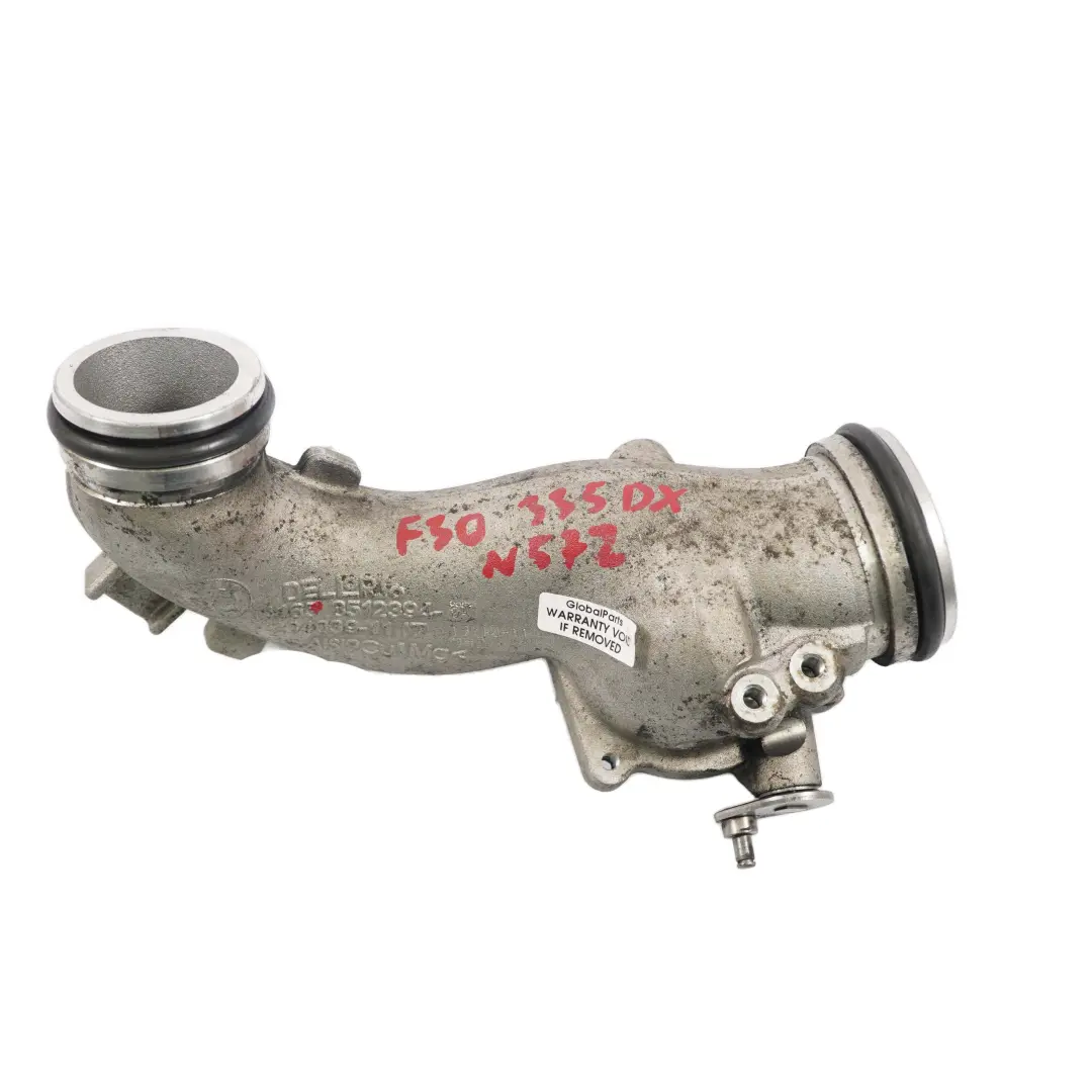  Tuyau Turbo BMW F30 F32 LCI 335dX 435dX N57Z Connecting Tube - SKU 8512394 - Numéro de pièce 8512394