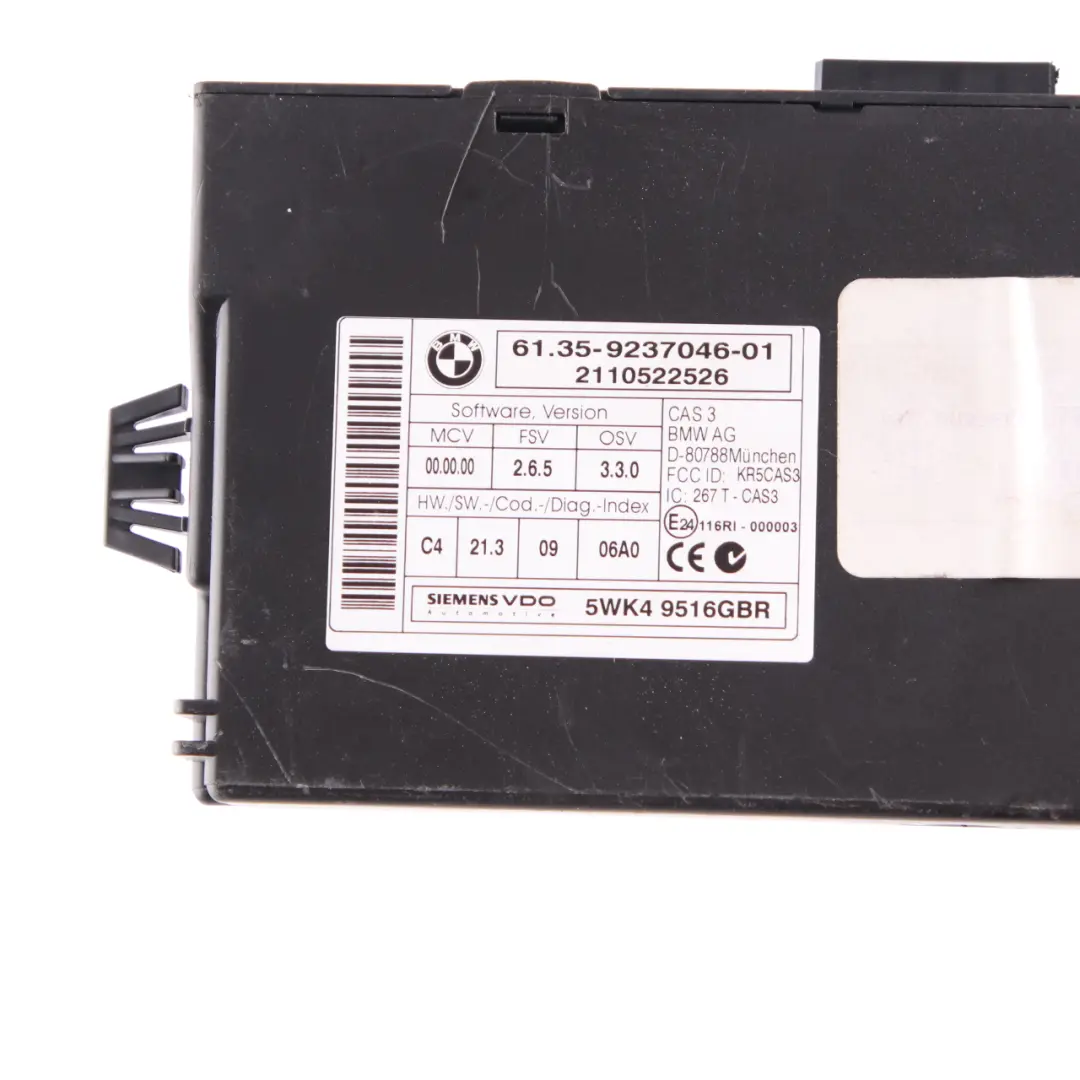 BMW X5 E70 LCI X6 E71 30dX Diesel N57 245HP ECU Kit DDE 8506570 + CAS3 + Keys - SKU 8512407-1 - Part number 8512407
