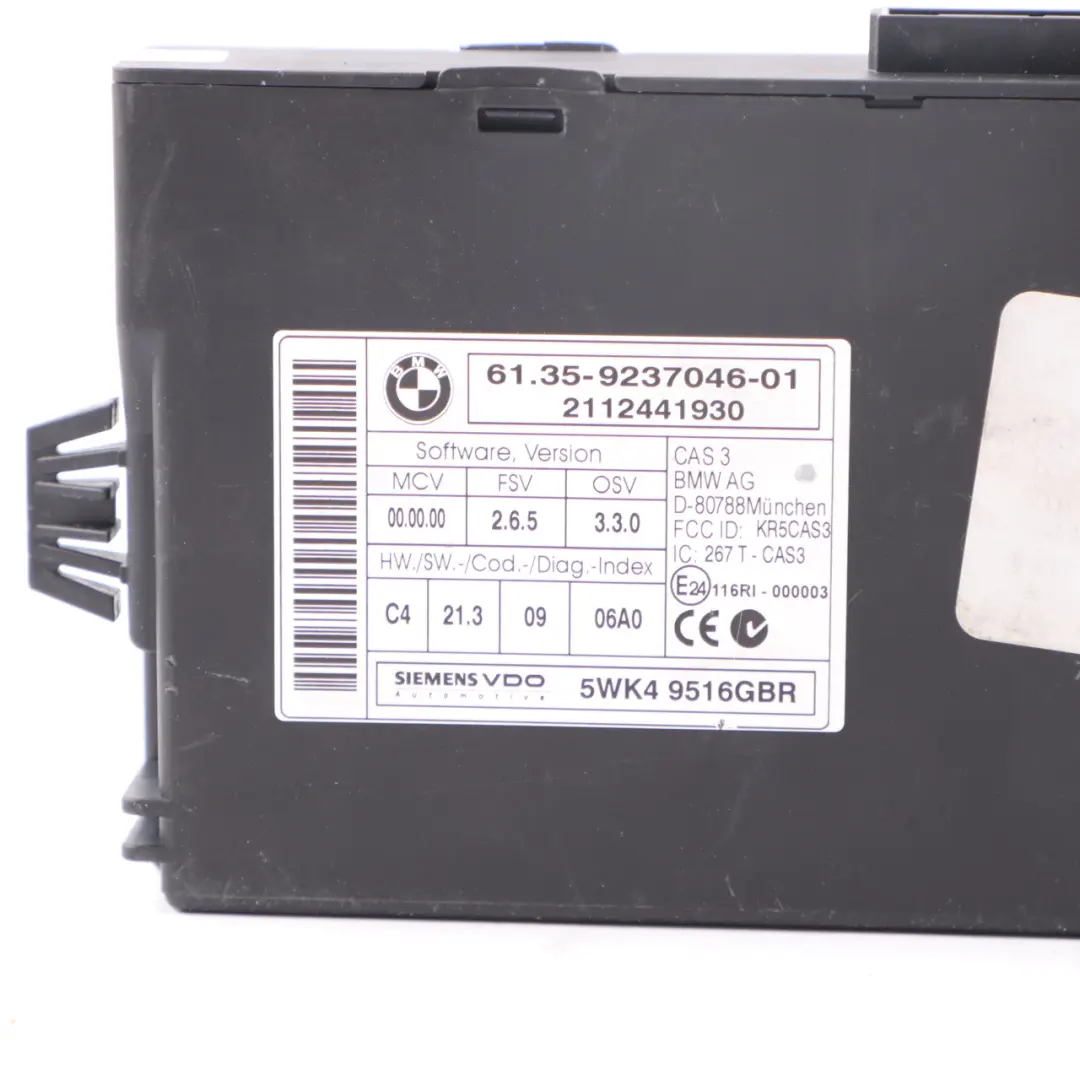 40dX N57S 306HP Komputer ECU KIT DDE CAS3 Klucz do BMW X5 E70 LCI o numerze 8512411 BMW X5 E70 LCI 40dX N57S 306HP Komputer ECU KIT DDE CAS3 Klucz - SKU 8512411-1 - Numer Części 8512411