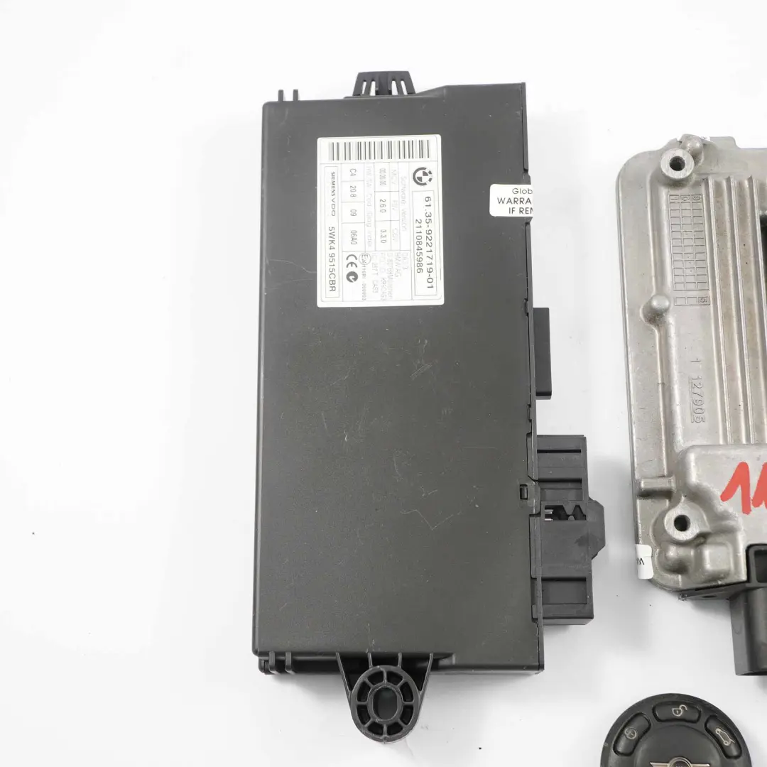 N47N 112Hp Motore Ecu Kit Dde Cas3 Chiave Automat per Mini Cooper D R56 LCI con numero di parte 8512415 Mini Cooper D R56 LCI N47N 112Hp Motore Ecu Kit Dde Cas3 Chiave Automat - SKU 8512415-5 - Numero di parte 8512415