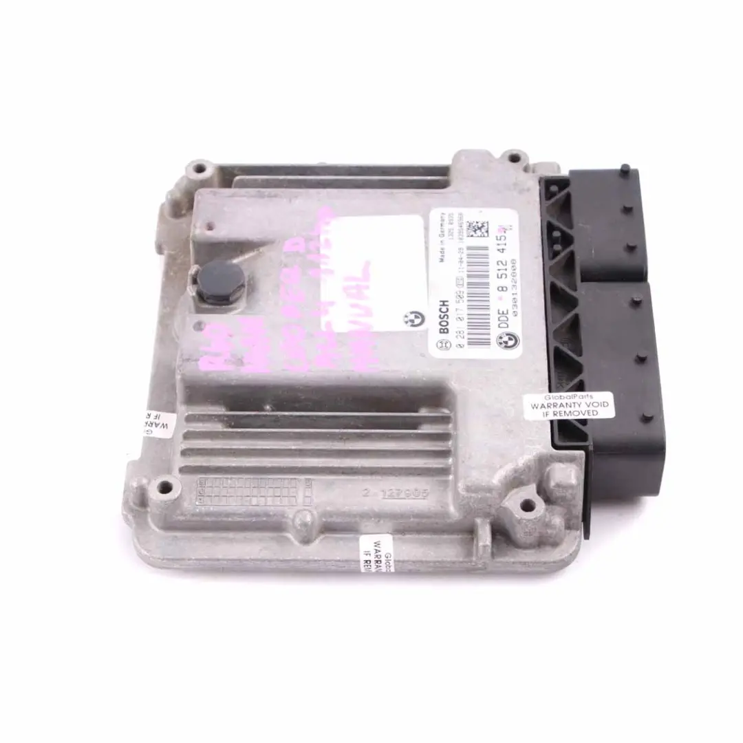 Mini Cooper D R60 ALL4 N47N 112HP Diesel Engine Control Unit ECU DDE - SKU 8512415 - Part number 8512415