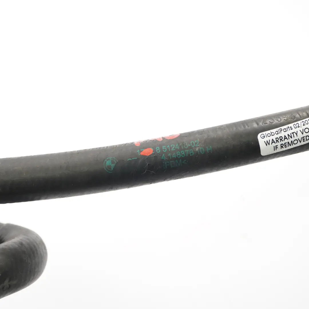  Tuyau refroidissement BMW F10 N57 Réservoir d'expansion refroidissement EGR - SKU 8512418 - Numéro de pièce 8512418