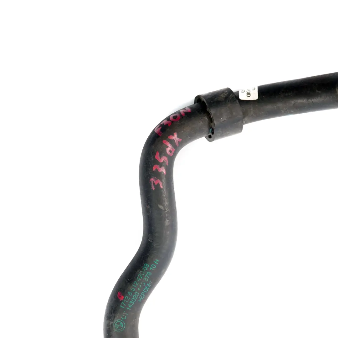 BMW F30 F32 335dX 435dX Engine Radiator Return Coolant Hose Pipe - SKU 8512420 - Part number 8512420