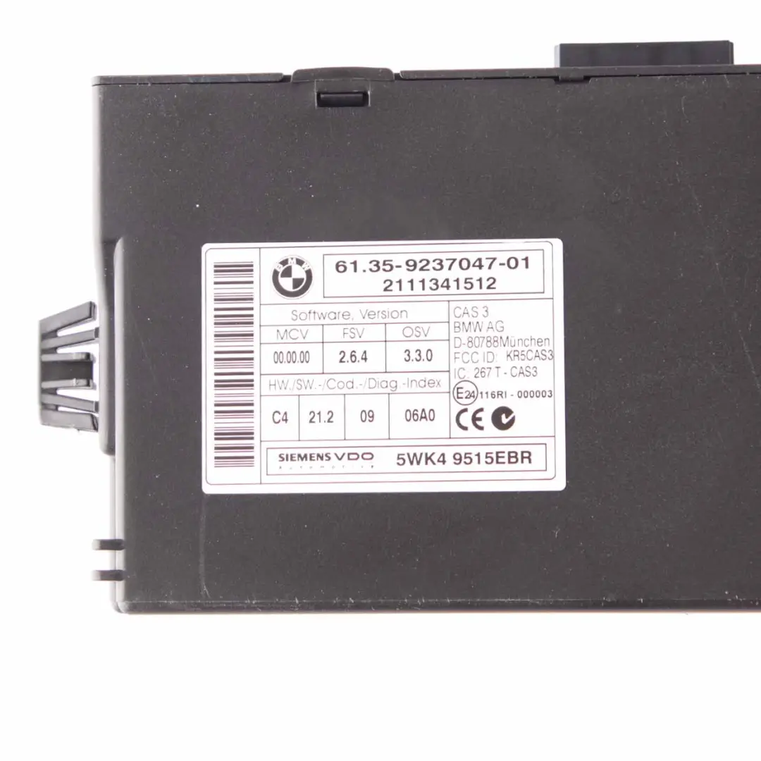 20dX 320xd N47 177HP ECU Kit DDE CAS3 + Key Automatic to BMW E84 E90 LCI with Part number 8512498 BMW E84 E90 LCI 20dX 320xd N47 177HP ECU Kit DDE CAS3 + Key Automatic - SKU 8512498-6 - Part number 8512498
