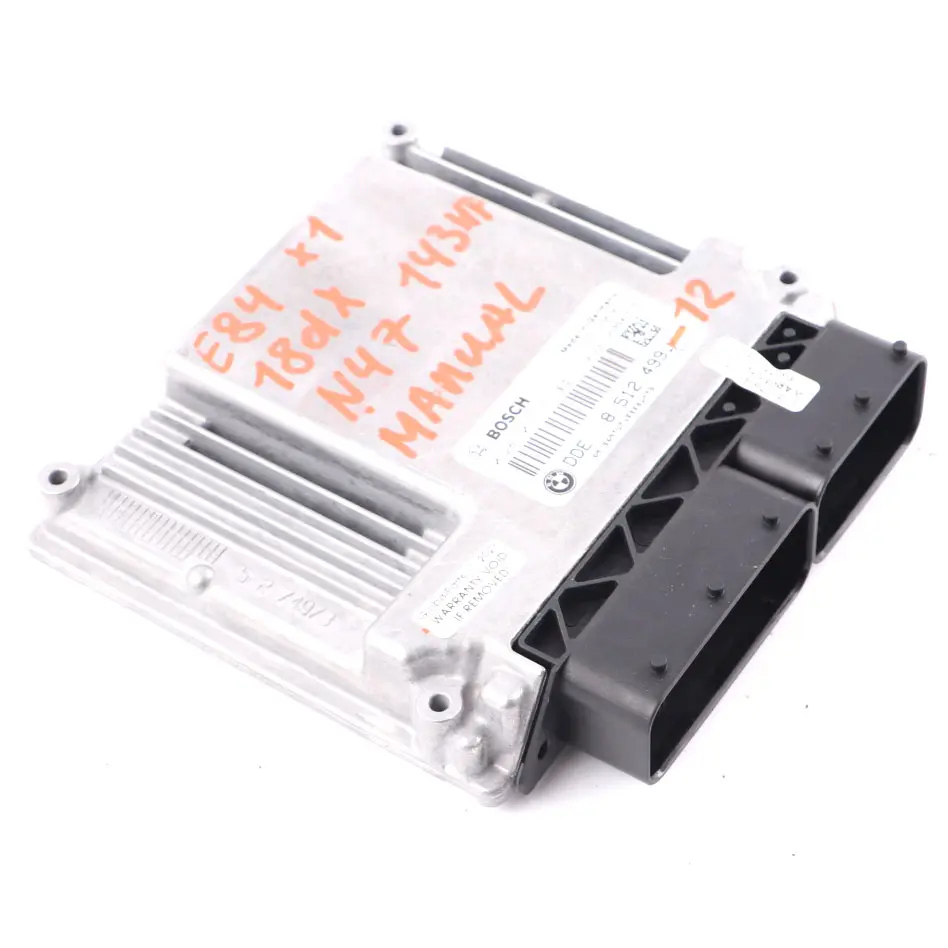 N47 143HP Komputer Sterownik Silnika DDE do BMW X1 E84 xDrive 18d o numerze 8512499 BMW X1 E84 xDrive 18d N47 143HP Komputer Sterownik Silnika DDE - SKU 8512499-12 - Numer Części 8512499