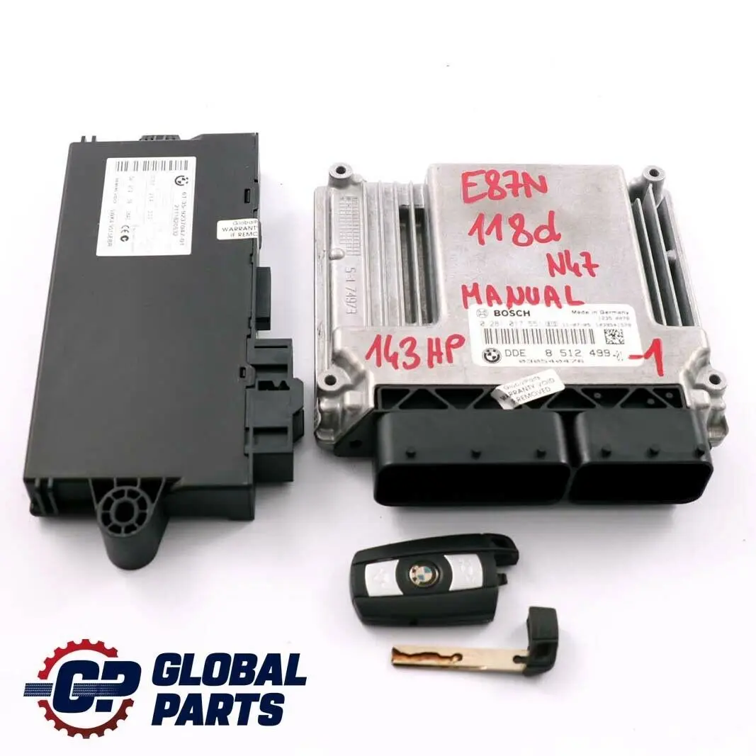 N47 143HP Diesel ECU Kit DDE Manual to BMW E81 E87 E90 E91 LCI with Part number 8512499 BMW E81 E87 E90 E91 LCI N47 143HP Diesel ECU Kit DDE Manual - SKU 8512499-1 - Part number 8512499