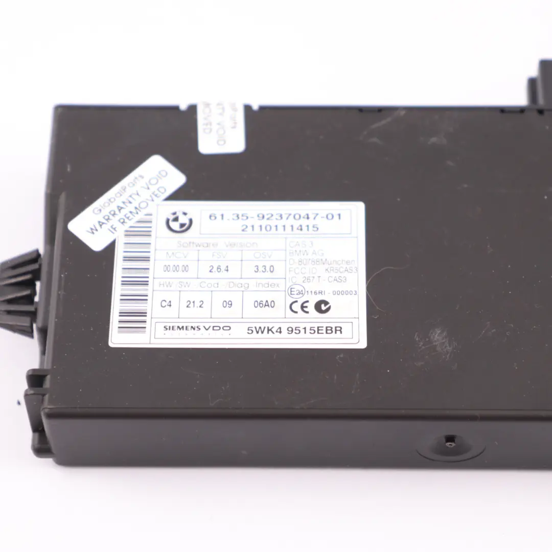 BMW E87 E90 LCI N47 116d 316d Diesel ECU Kit DDE CAS Llave - SKU 8512499-2 - Número de pieza 8512499