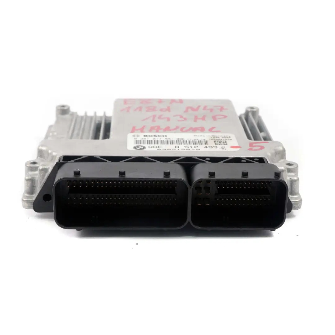 N47 118d 318d Diesel ECU Kit DDE CAS3 + Clave Manual para BMW E87 E90 LCI con número de pieza 8512499 BMW E87 E90 LCI N47 118d 318d Diesel ECU Kit DDE CAS3 + Clave Manual - SKU 8512499-5 - Número de pieza 8512499