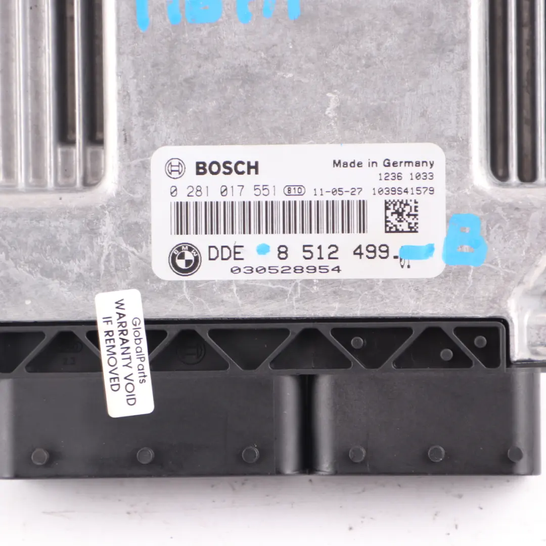 N47 116d 316d Diesel ECU Kit DDE CAS 3 Keys to BMW 1 3 Series E87 E90 LCI with Part number 8512499 BMW 1 3 Series E87 E90 LCI N47 116d 316d Diesel ECU Kit DDE CAS 3 Keys - SKU 8512499-9 - Part number 8512499