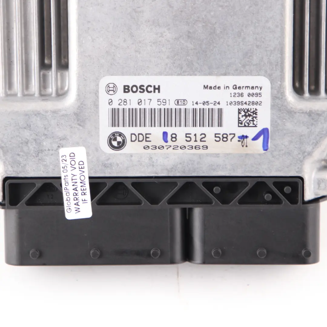 BMW E60 E61 LCI E90 320d 520d N47 177HP ECU KIT DDE CAS3 + Key Manual - SKU 8512587-1 - Part number 8512587
