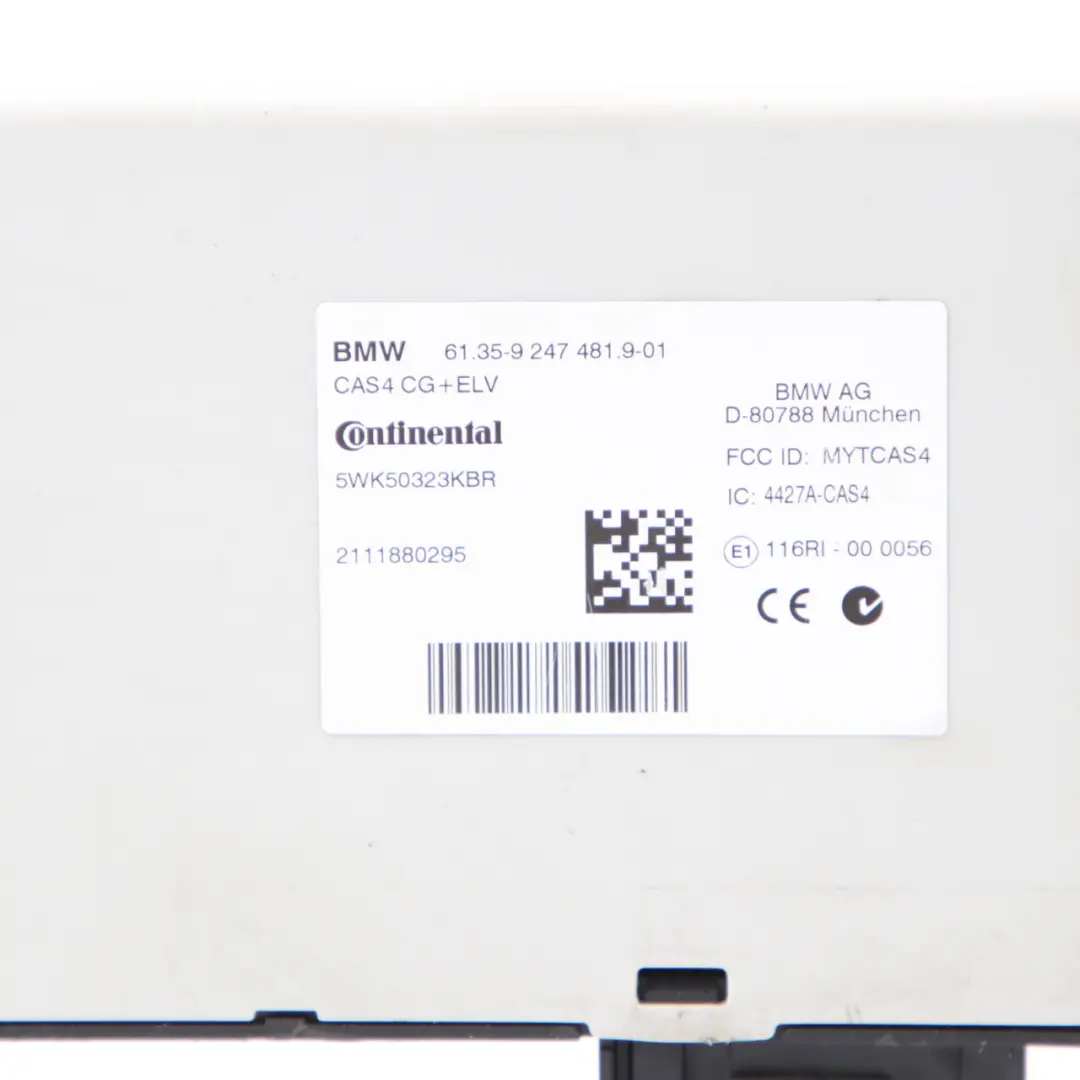 BMW X3 F25 20dX Diesel N47N 184HP Engine Module ECU Kit DDE Key CAS4 - SKU 8513184-1 - Part number 8513184