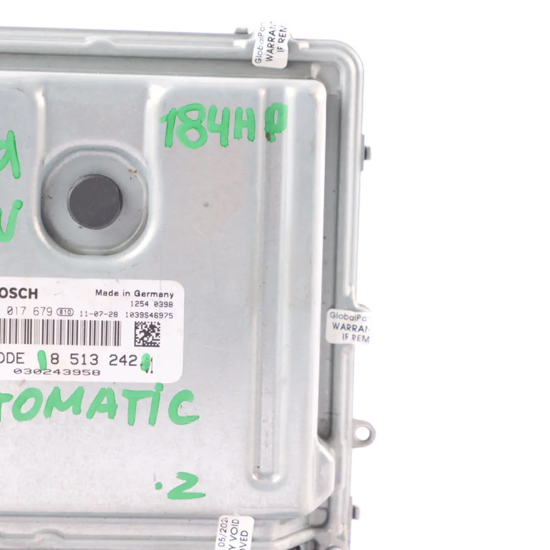 BMW F10 F11 520D Diesel N47N 184HP Silnik ECU DDE Automat - SKU 8513242 - Numer Części 8513242