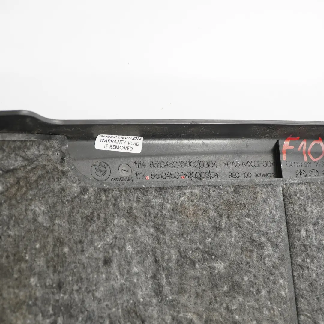BMWF10 F12 535d 640d N57Z Osłona Pokrywa Silnika Diesel do o numerze 8513453 BMWF10 F12 535d 640d N57Z Osłona Pokrywa Silnika Diesel - SKU 8513453 - Numer Części 8513453