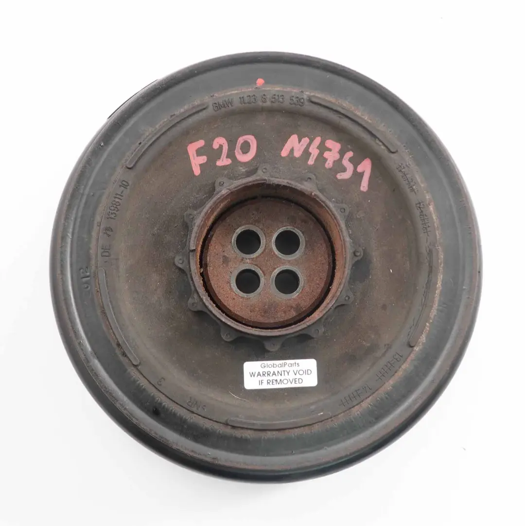 Schwingungsdämpfer BMW F20 F30 N47S1 Kurbelwellenriemenantriebsscheibe für mit Teilenummer 8513539 Schwingungsdämpfer BMW F20 F30 N47S1 Kurbelwellenriemenantriebsscheibe - SKU 8513539 - Teilenummer 8513539