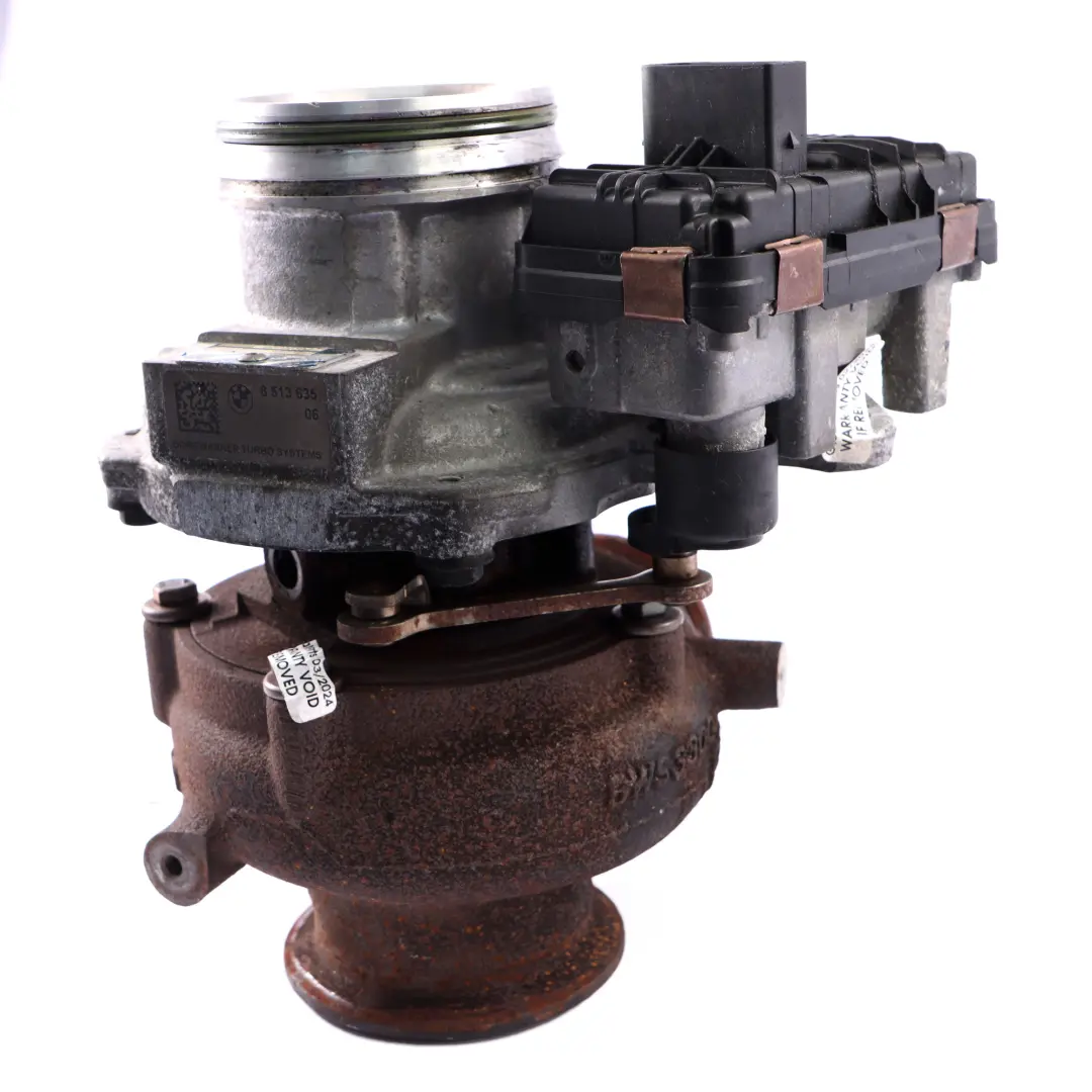  Turbocompresseur BMW F20 B47 pour moteur diesel Borgwarner - SKU 8513635-1 - Numéro de pièce 8513635
