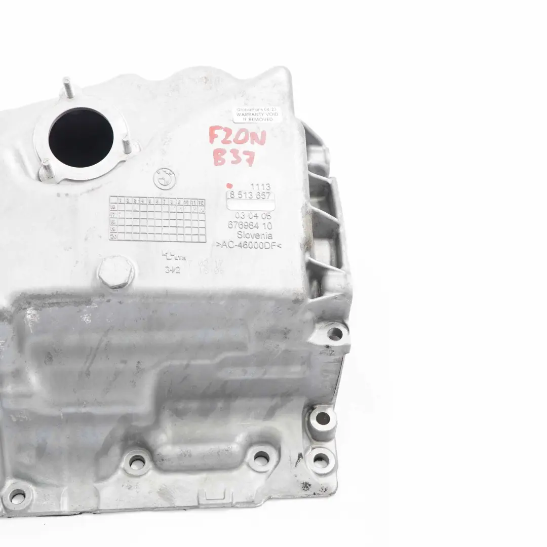  Oil Pan BMW F20 F21 LCI 114d 116d B37 Engine Fluid Sump - SKU 8513657 - Part number 8513657