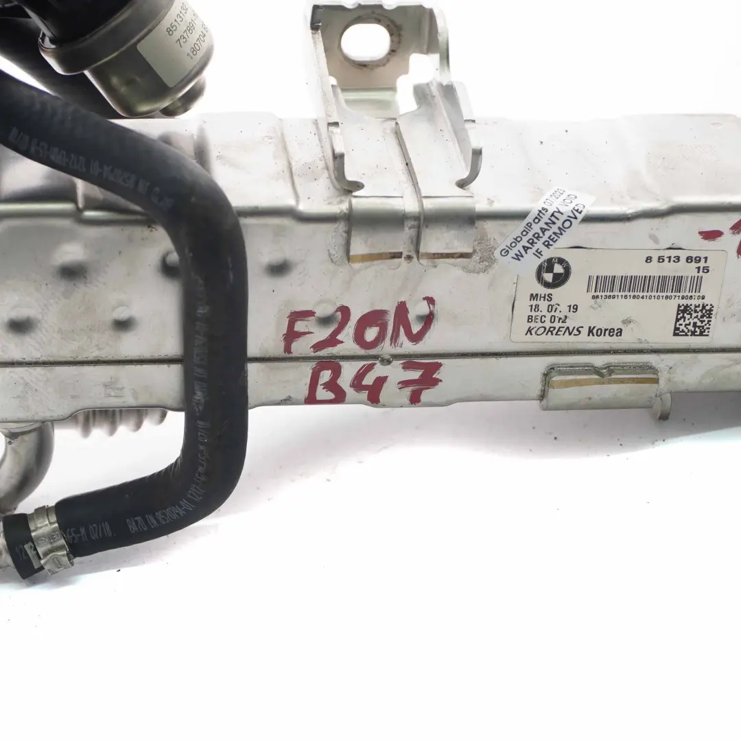 Valve EGR BMW F20 F30 F31 LCI B47 Refroidisseur d'échappement 8513132  - SKU 8513691-1 - Numéro de pièce 8513691