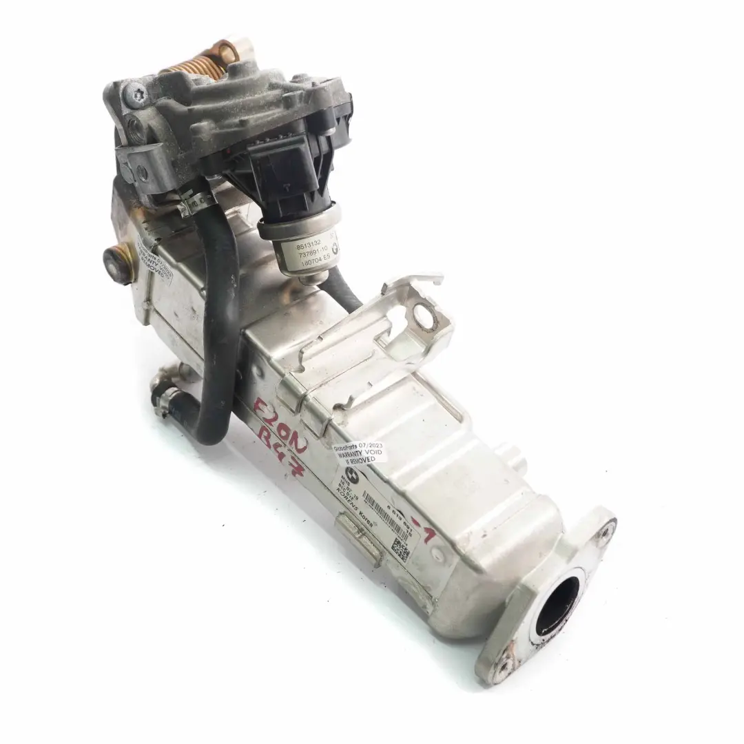 Valve BMW F20 F21 F30 F31 LCI B47 Exhaust Cooler Diesel 8513132 to EGR with Part number 8513691 EGR Valve BMW F20 F21 F30 F31 LCI B47 Exhaust Cooler Diesel 8513132 - SKU 8513691-1 - Part number 8513691