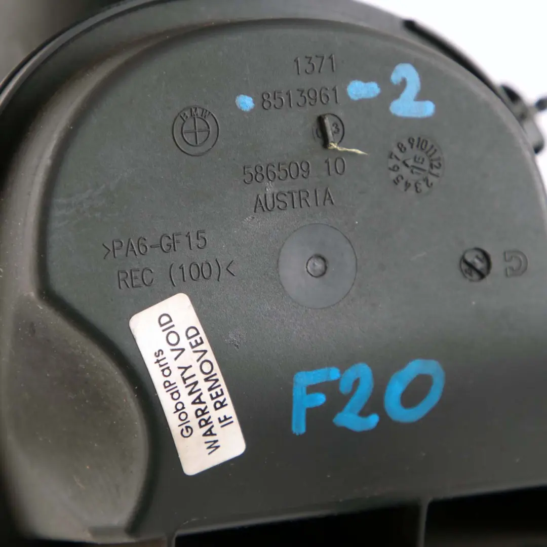 B37 114d 116d Tubo aspirazione aria filtrata per BMW F20 F21 LCI con numero di parte 8513961 BMW F20 F21 LCI B37 114d 116d Tubo aspirazione aria filtrata - SKU 8513961-2 - Numero di parte 8513961