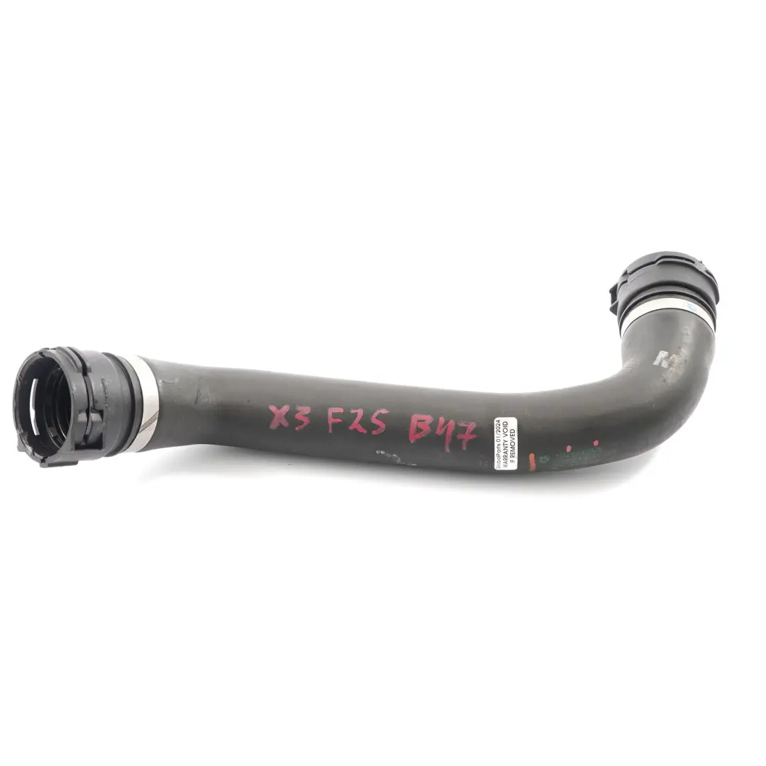 BMW X3 F25 F26 Manguera de agua Tubo de refrigerante Línea del radiador - SKU 8514068 - Número de pieza 8514068