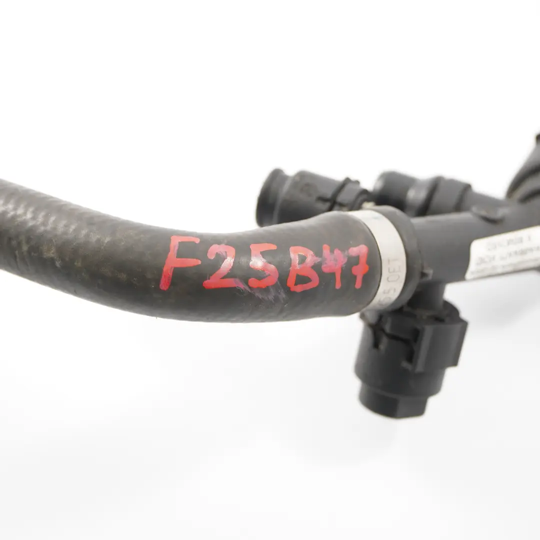Water Hose BMW X3 F25 X4 F26 B47 Coolant Expansion Tank Pipe Line to with Part number 8514071 Water Hose BMW X3 F25 X4 F26 B47 Coolant Expansion Tank Pipe Line - SKU 8514071-1 - Part number 8514071