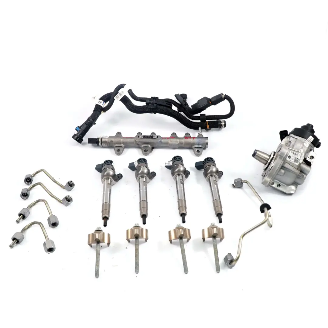 B47 Set Injector Fuel Pump Injection System to BMW F20 F21 F30 F31 LCI 118d 318d with Part number 8514146 BMW F20 F21 F30 F31 LCI 118d 318d B47 Set Injector Fuel Pump Injection System - SKU 8514146-1 - Part number 8514146