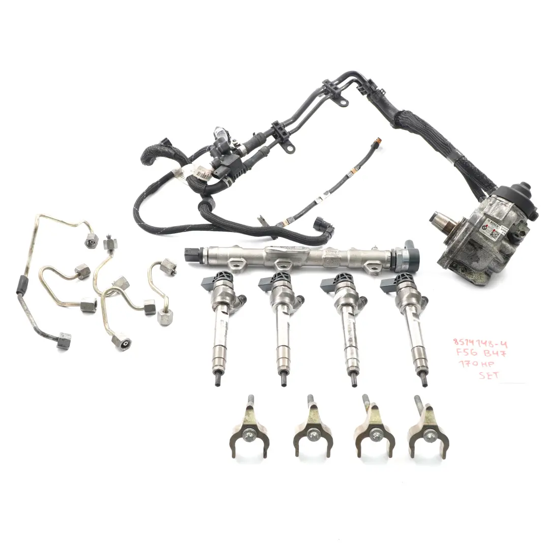 Mini Cooper SD F54 F55 F56 F57 F60 B47 Fuel Pump Injector Injection System Set - SKU 8514148-4 - Part number 8514148