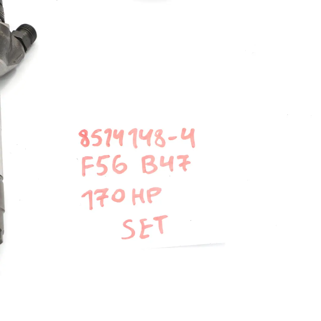 Mini Cooper SD F54 F55 F56 F57 F60 B47 Fuel Pump Injector Injection System Set - SKU 8514148-4 - Part number 8514148