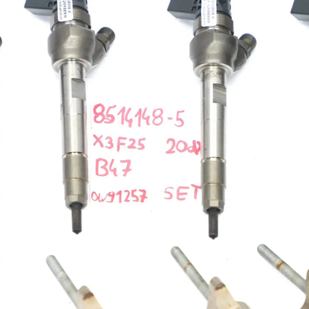 BMW X3 F25 X4 F26 20dX B47 Diesel Kraftstoff pumpe Einspritzanlage Satz - SKU 8514148-5 - Teilenummer 8514148