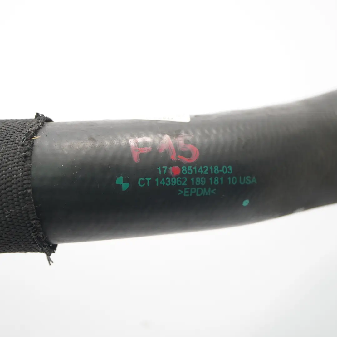 Coolant Hose BMW X5 F15 X6 F16 Cylinder Head To Radiator Hose Line to with Part number 8514218 Coolant Hose BMW X5 F15 X6 F16 Cylinder Head To Radiator Hose Line - SKU 8514218 - Part number 8514218