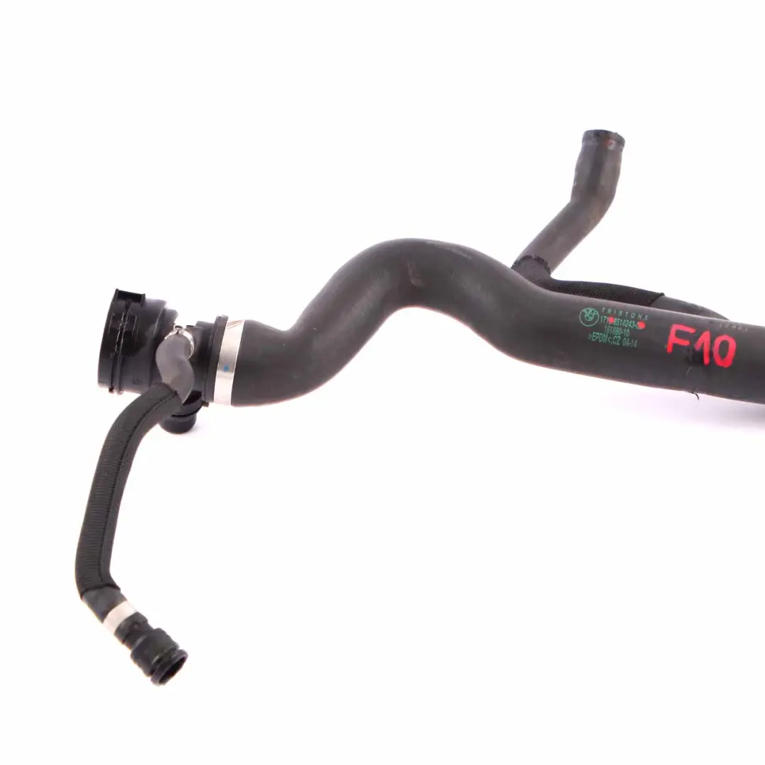 Coolant Hose BMW F10 F11 520d N47N Radiator Water Cooling Pipe Diesel to with Part number 8514243 Coolant Hose BMW F10 F11 520d N47N Radiator Water Cooling Pipe Diesel - SKU 8514243 - Part number 8514243
