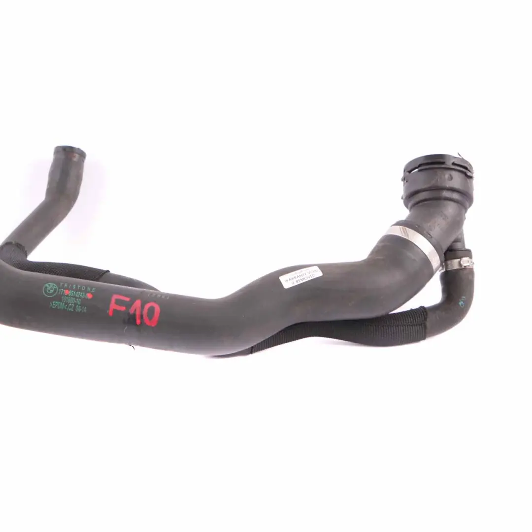 Coolant Hose BMW F10 F11 520d N47N Radiator Water Cooling Pipe Diesel to with Part number 8514243 Coolant Hose BMW F10 F11 520d N47N Radiator Water Cooling Pipe Diesel - SKU 8514243 - Part number 8514243