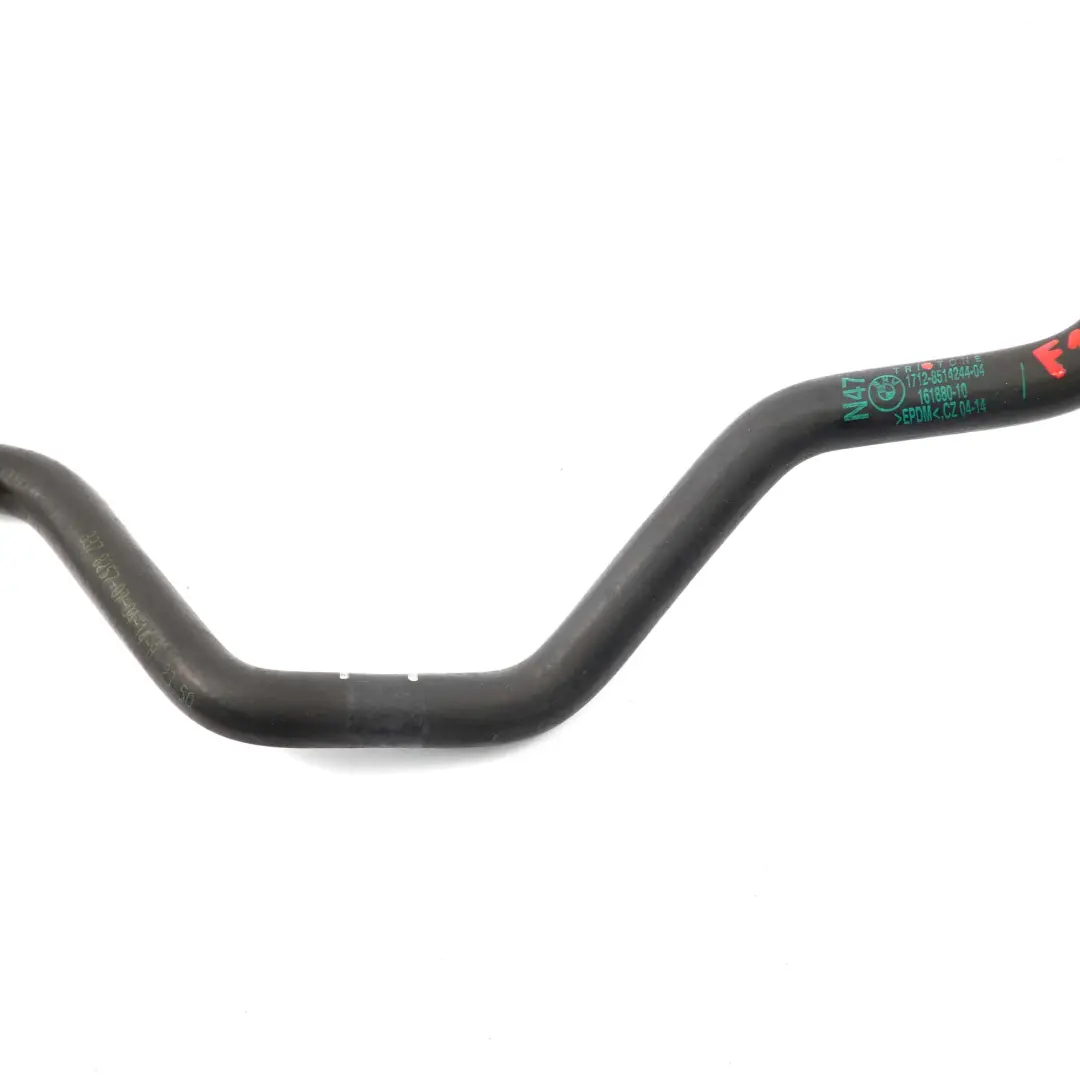  Coolant Hose BMW F10 F11 520d N47N Radiator Water Cooling Pipe Line - SKU 8514244 - Part number 8514244
