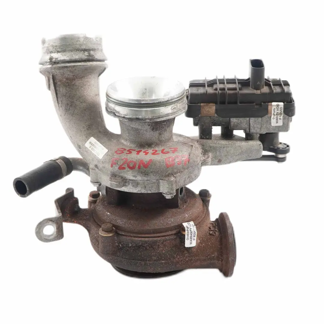 B37 Engine Diesel Complete Turbocharger to Turbo Charger BMW F20 F21 LCI with Part number 8514267 Turbo Charger BMW F20 F21 LCI B37 Engine Diesel Complete Turbocharger - SKU 8514267 - Part number 8514267