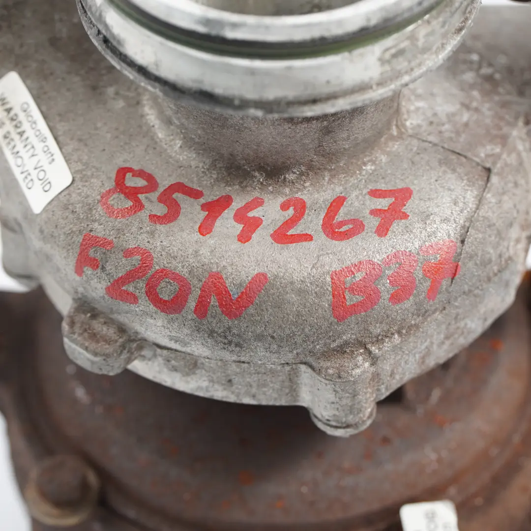 B37 Engine Diesel Complete Turbocharger to Turbo Charger BMW F20 F21 LCI with Part number 8514267 Turbo Charger BMW F20 F21 LCI B37 Engine Diesel Complete Turbocharger - SKU 8514267 - Part number 8514267