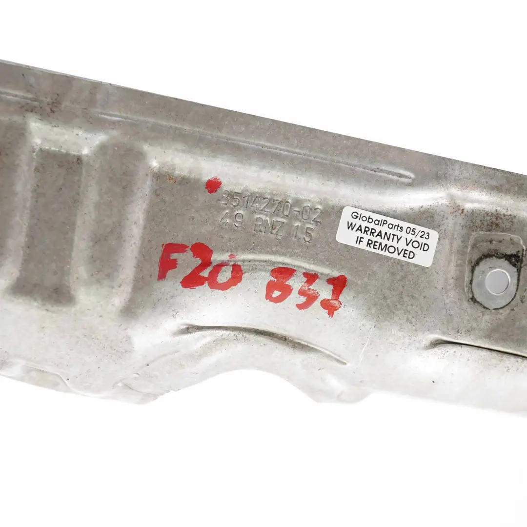 B37 Plaque De Collecteur D'Échappement Moteur Diesel pour BMW F20 F21 LCI à propos du numéro de pièce 8514270 BMW F20 F21 LCI B37 Plaque De Collecteur D'Échappement Moteur Diesel - SKU 8514270 - Numéro de pièce 8514270