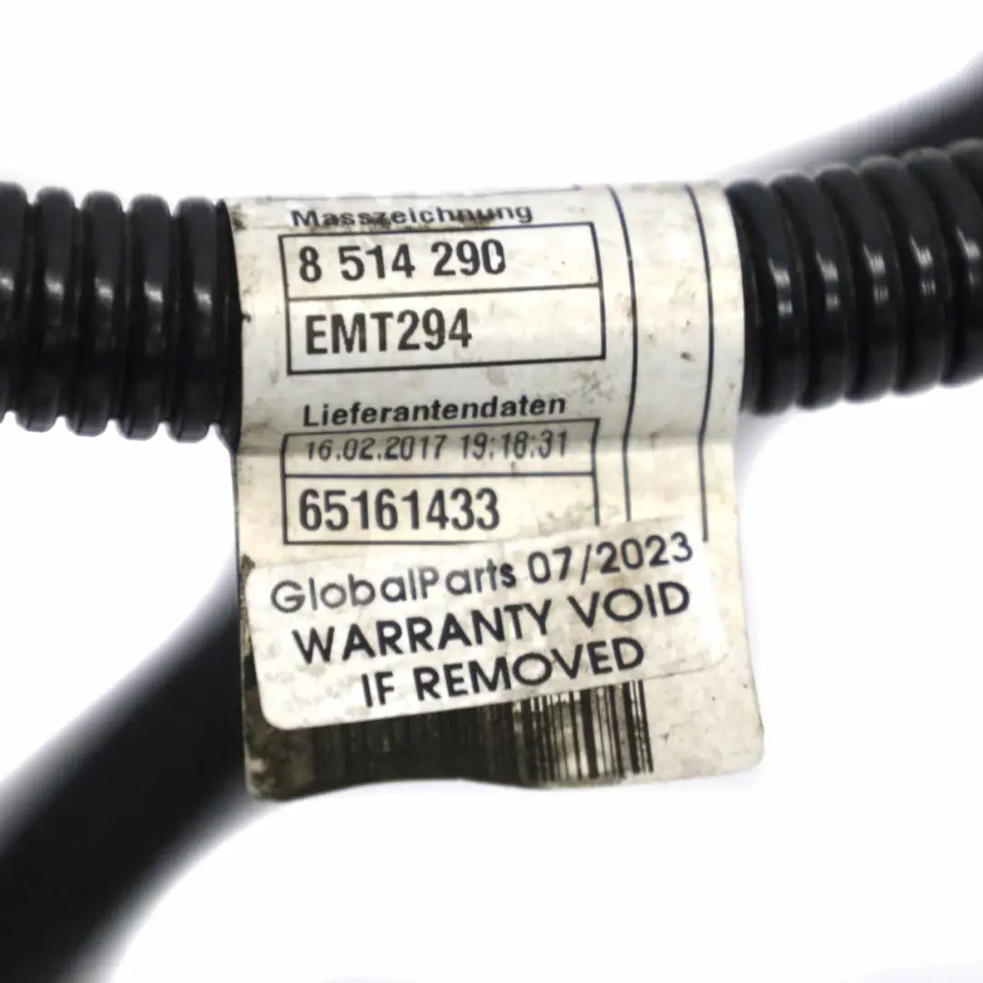  Cable Batería BMW X3 F25 X4 F26 B47 Alternador Arranque Base B Cable - SKU 8514291 - Número de pieza 8514291