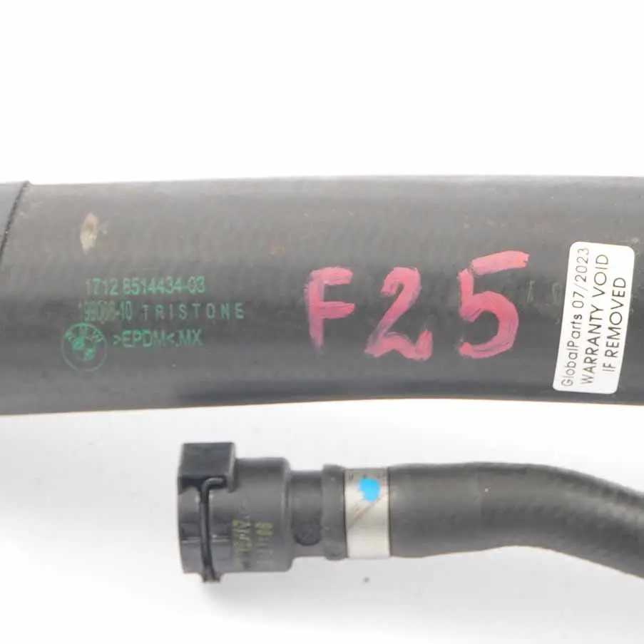  Coolant Hose BMW X3 F25 X4 F26 B47 Diesel Radiator Water Pipe Line - SKU 8514434 - Part number 8514434