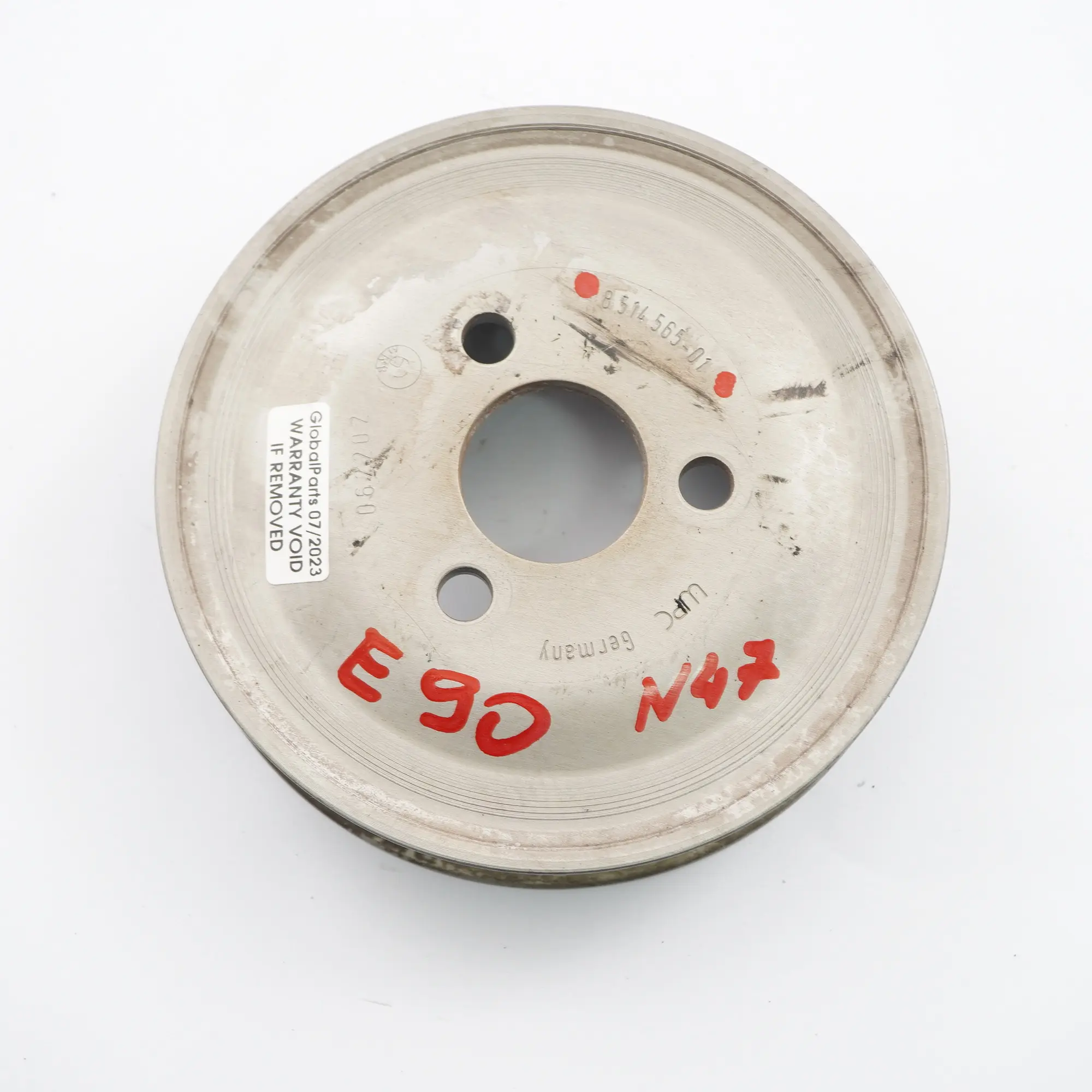 BMW E60 LCI E81 E87 LCI E90 E91 N47 Servo Pumpen Einheit Riemenscheibe 8514565