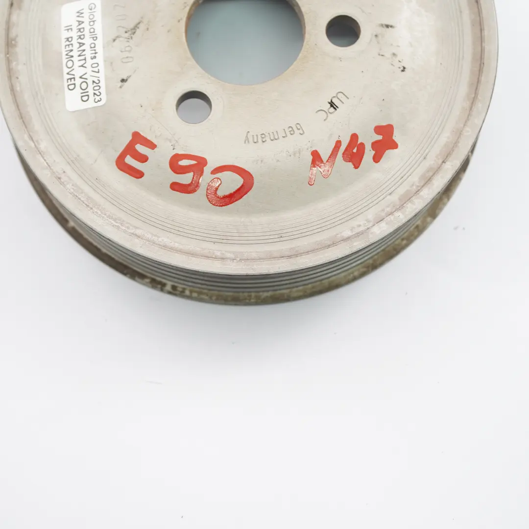 N47 Servo Pumpen Einheit Riemenscheibe für BMW E60 LCI E81 E87 LCI E90 E91 mit Teilenummer 8514565 BMW E60 LCI E81 E87 LCI E90 E91 N47 Servo Pumpen Einheit Riemenscheibe - SKU 8514565 - Teilenummer 8514565
