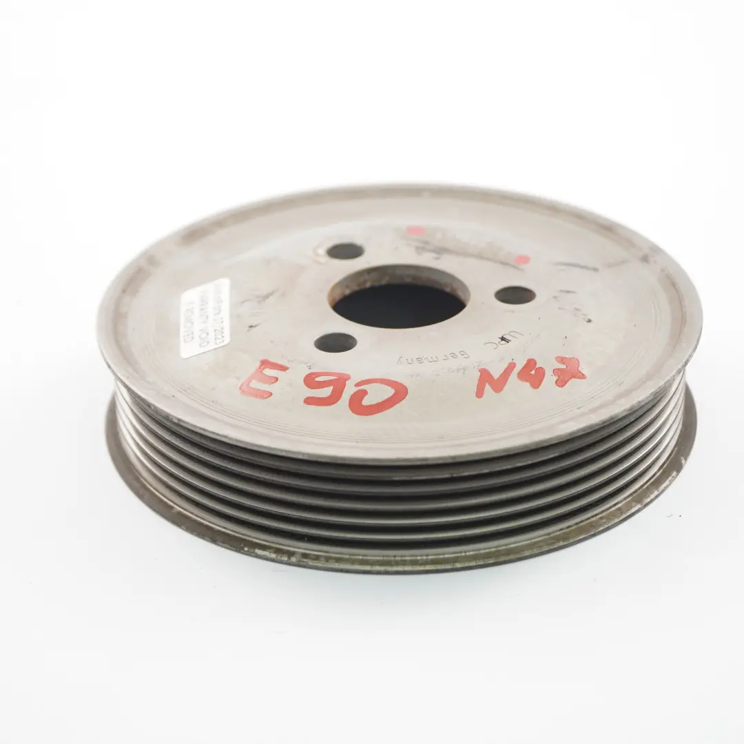 N47 Unidad Bomba Dirección Asistida Polea para BMW E60 LCI E87 LCI E90 E91 con número de pieza 8514565 BMW E60 LCI E87 LCI E90 E91 N47 Unidad Bomba Dirección Asistida Polea - SKU 8514565 - Número de pieza 8514565