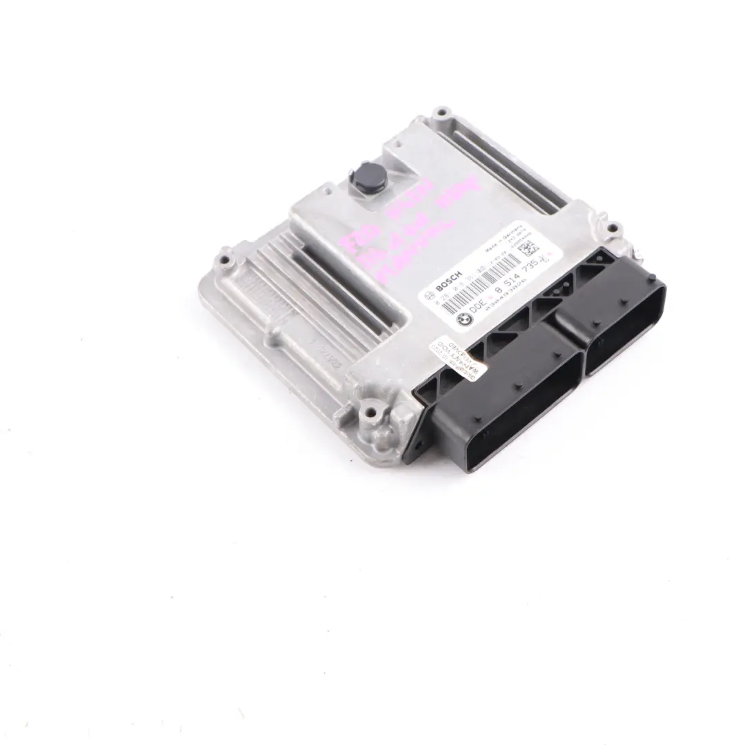 BMW F20 F21 116d ed N47N 116HP Engine Control Unit Module ECU DDE Manual - SKU 8514735 - Part number 8514735