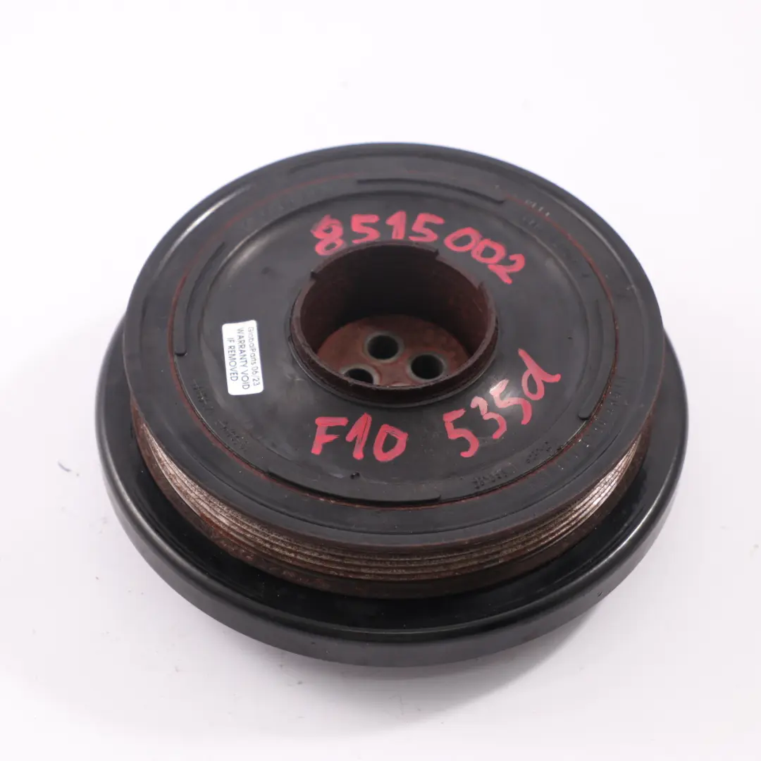  Ammortizzatore BMW F10 F11 F30 N57Z Diesel Puleggia albero motore - SKU 8515002 - Numero di parte 8515002