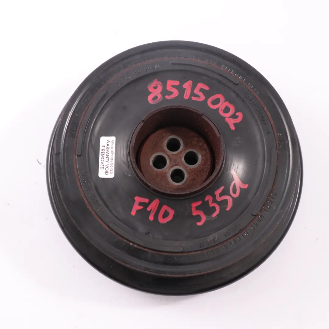 Ammortizzatore BMW F10 F11 F30 N57Z Diesel Puleggia albero motore per con numero di parte 8515002 Ammortizzatore BMW F10 F11 F30 N57Z Diesel Puleggia albero motore - SKU 8515002 - Numero di parte 8515002