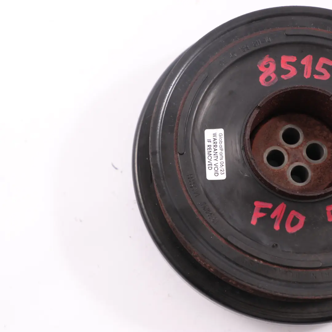 N57Z Diesel Vibration Absorber Damper Crankshaft Pulley to BMW F10 F11 F30 with Part number 8515002 BMW F10 F11 F30 N57Z Diesel Vibration Absorber Damper Crankshaft Pulley - SKU 8515002 - Part number 8515002