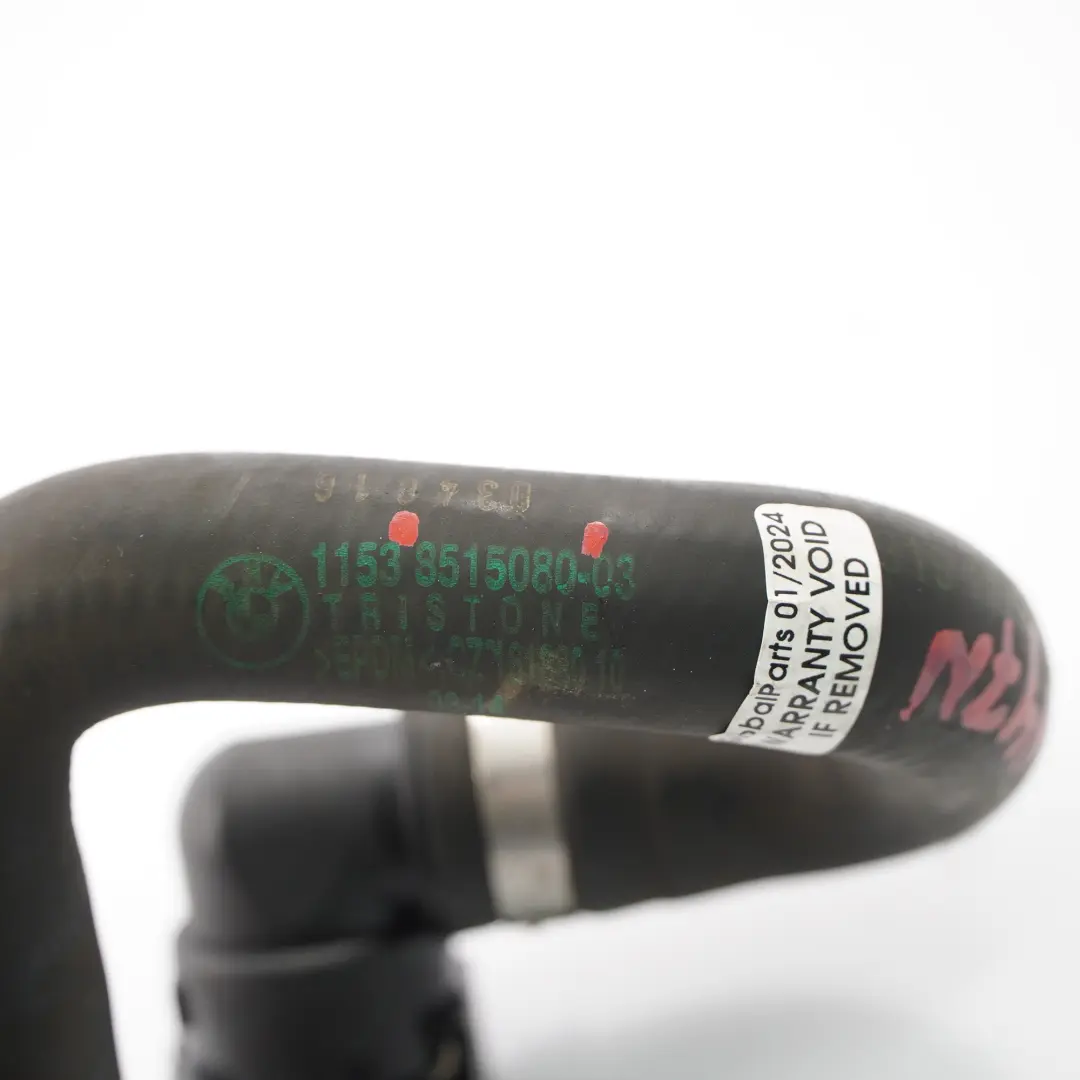 N47N Wasserschlauch AGR-Kühler Kühlmittelrohr für BMW F10 F11 F25 F15 mit Teilenummer 8515080 BMW F10 F11 F25 F15 N47N Wasserschlauch AGR-Kühler Kühlmittelrohr - SKU 8515080 - Teilenummer 8515080