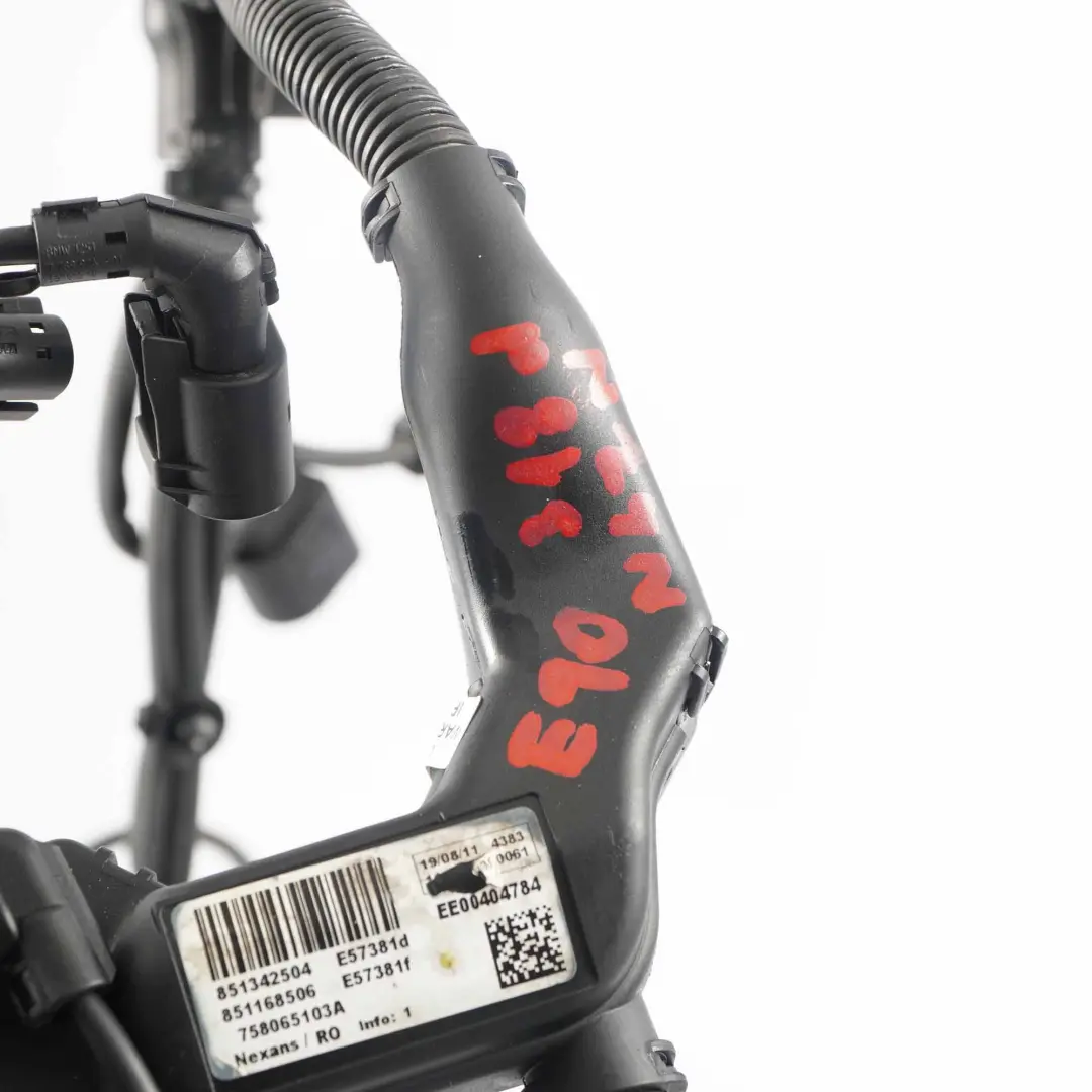 Wiring BMW E90 E91 LCI 318d N47N Diesel Manual Cable Loom Harness to Engine with Part number 8515466 Engine Wiring BMW E90 E91 LCI 318d N47N Diesel Manual Cable Loom Harness - SKU 8515466 - Part number 8515466